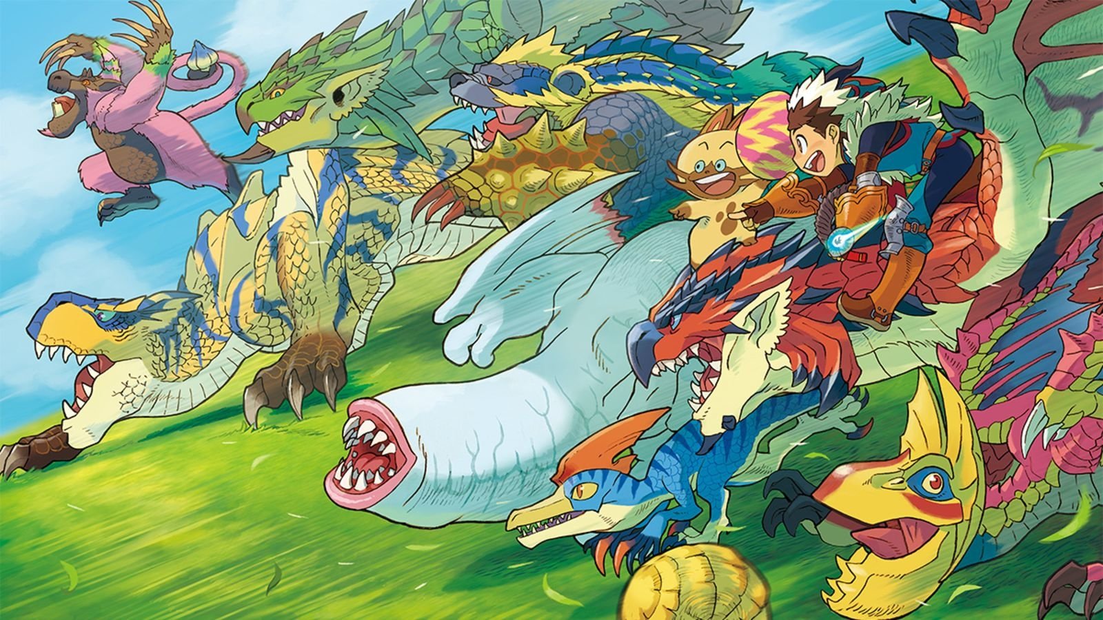 Download Anime Monster Hunter Stories: Ride On Art