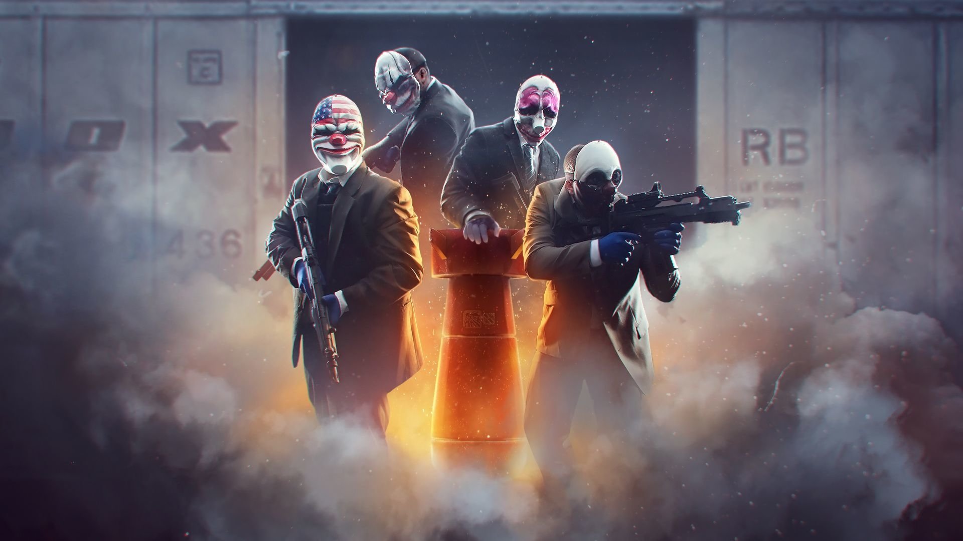 Download Video Game Payday 2 Art