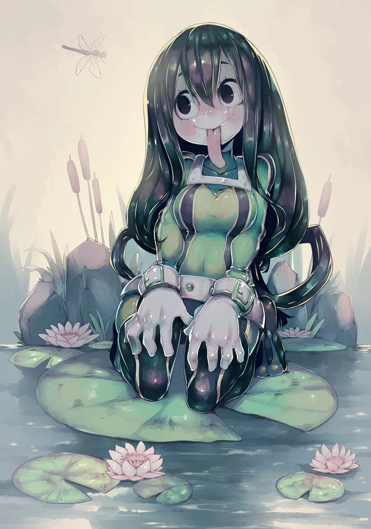  BNHA - Tsuyu Asui by Maximiliano Cabrera