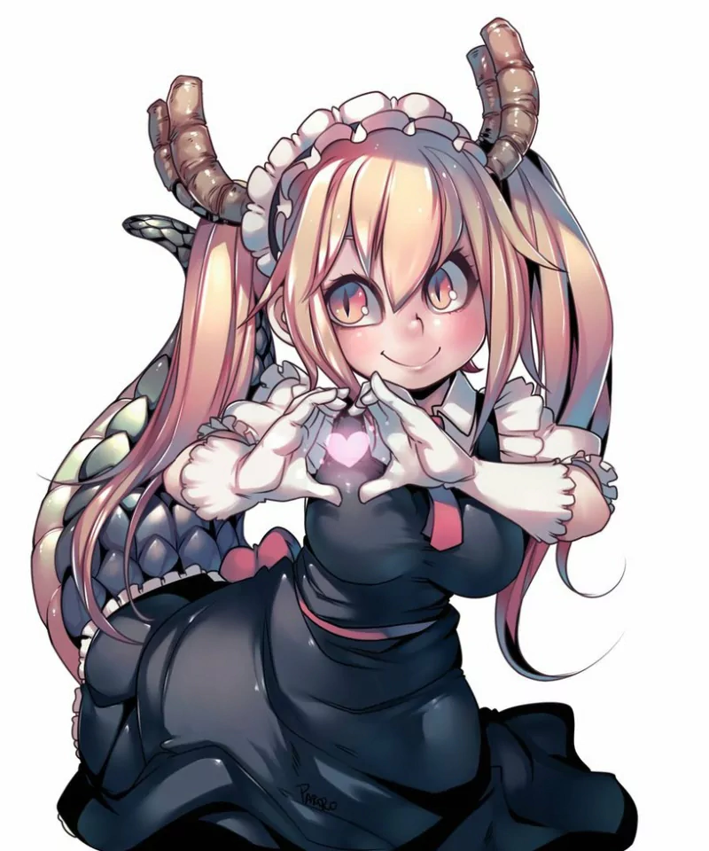  Miss Kobayashi's Dragon Maid - Tohru by Maximiliano Cabrera