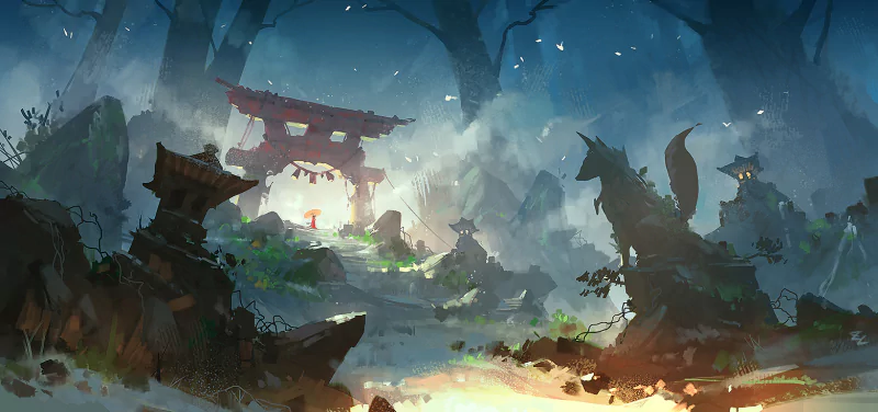 fox fantasy oriental Image