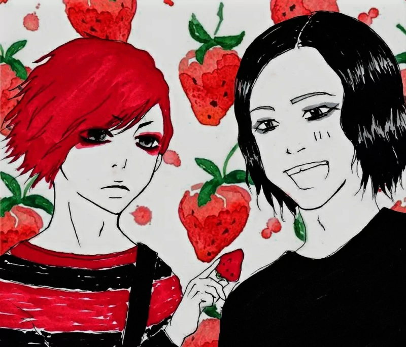 couple Akinori (lynch.) Yuusuke (lynch.) strawberry music lynch. Image