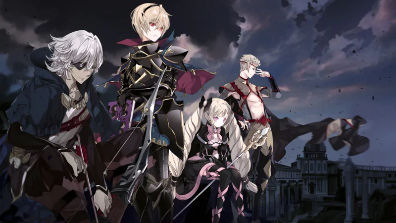 Niles (Fire Emblem) Leo (Fire Emblem) Elise (Fire Emblem) Odin (Fire Emblem) video game Fire Emblem Fates Image