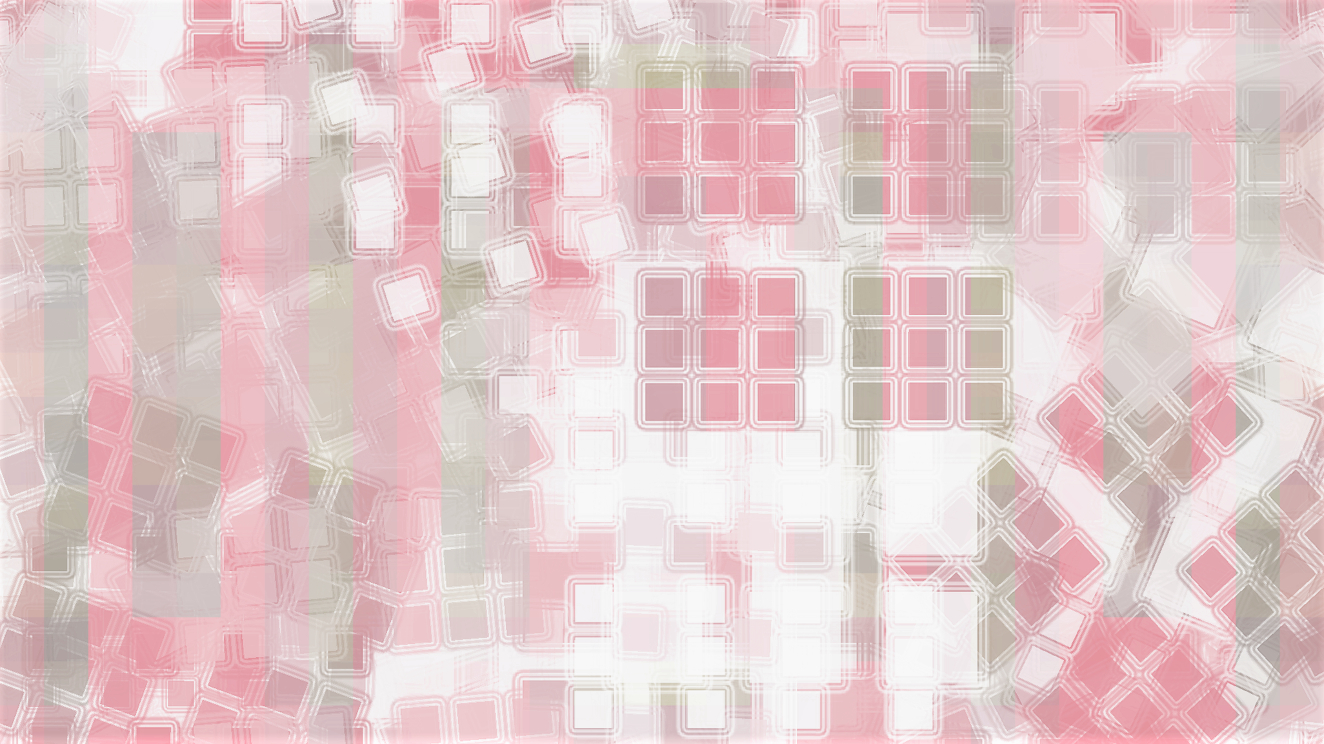 Pink and Green Squares by lonewolf6738