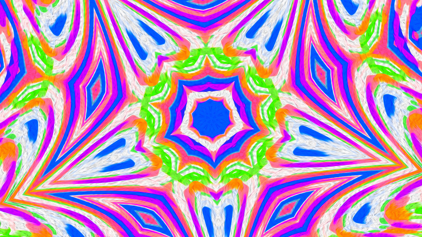 kaleidoscope patterns in art called