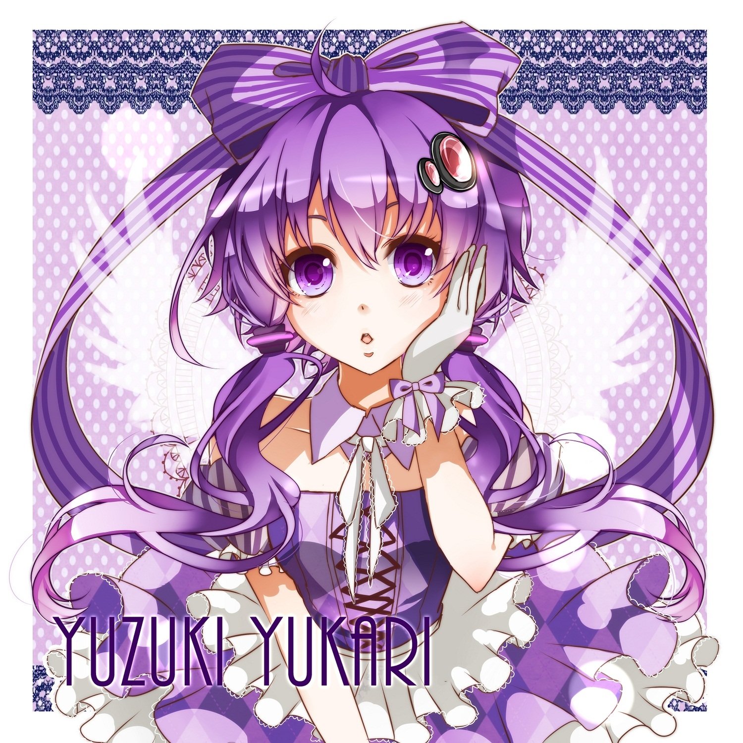 Download Yuzuki Yukari Anime Vocaloid Art