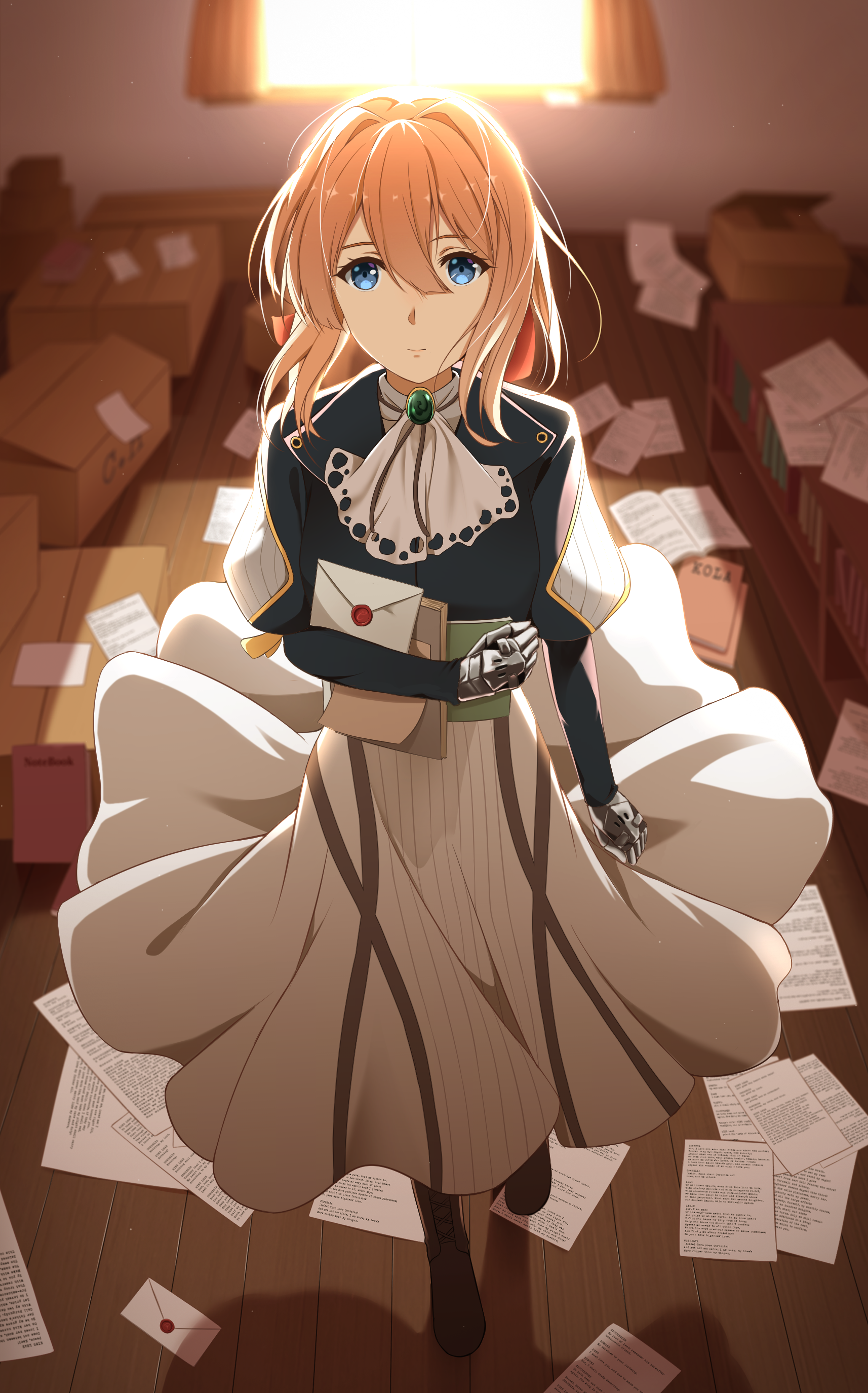 Download Violet Evergarden (Character) Anime Violet Evergarden Art