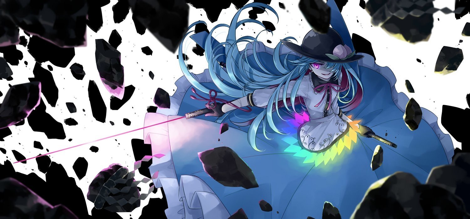 Download Tenshi Hinanawi Anime Touhou Art