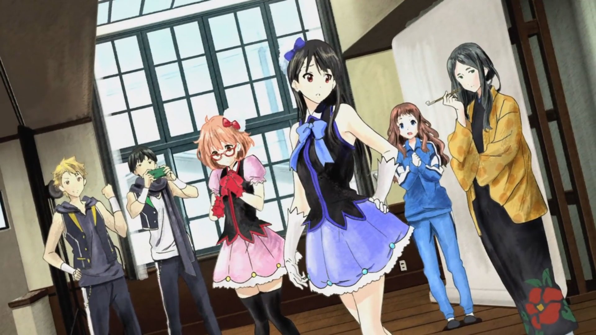 Download Ai Shindou Ayaka Shindō Hiroomi Nase Mitsuki Nase Akihito Kanbara Mirai Kuriyama Anime Beyond The Boundary Art