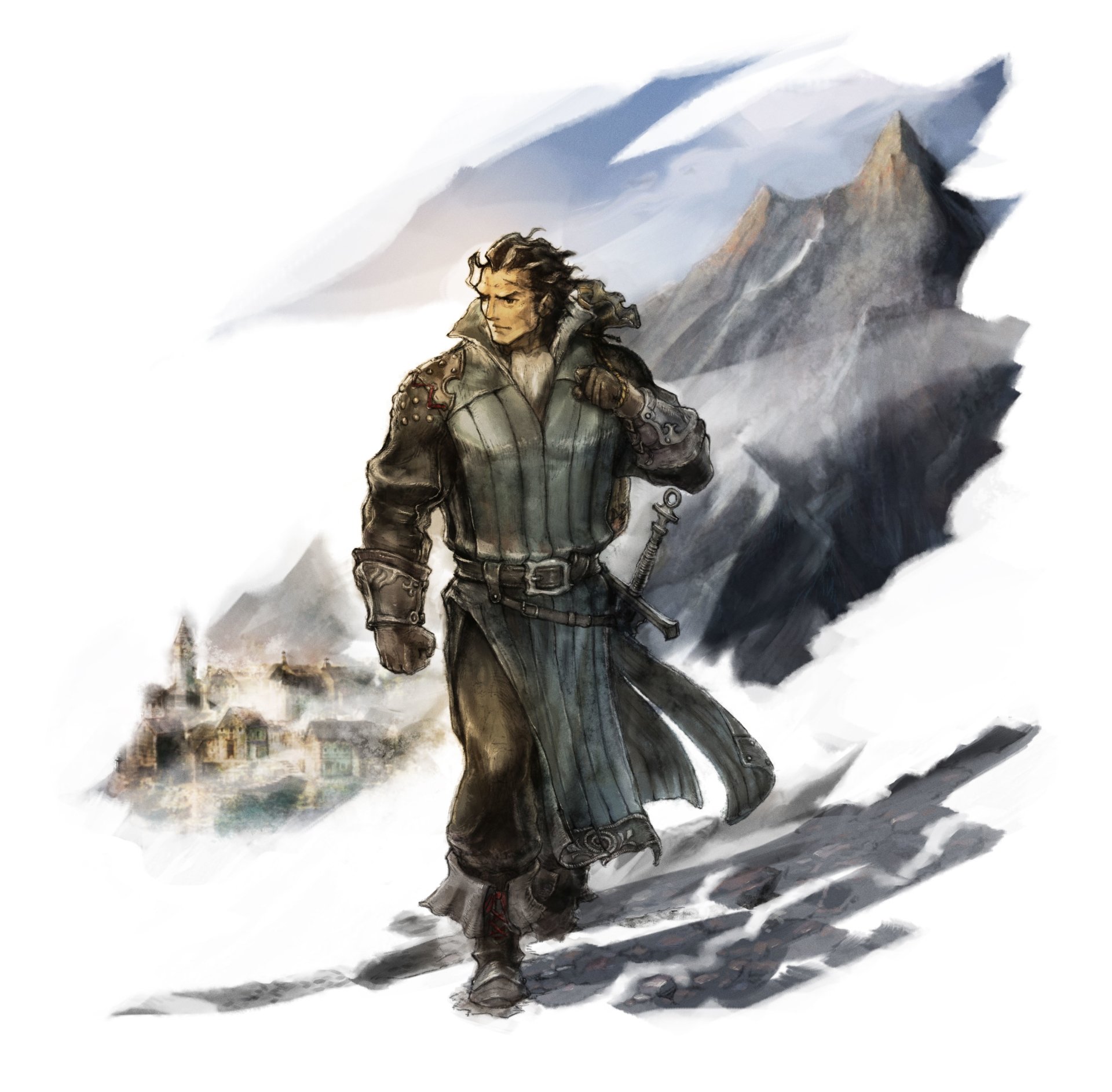 Download Olberic Eisenberg Video Game Octopath Traveler Art