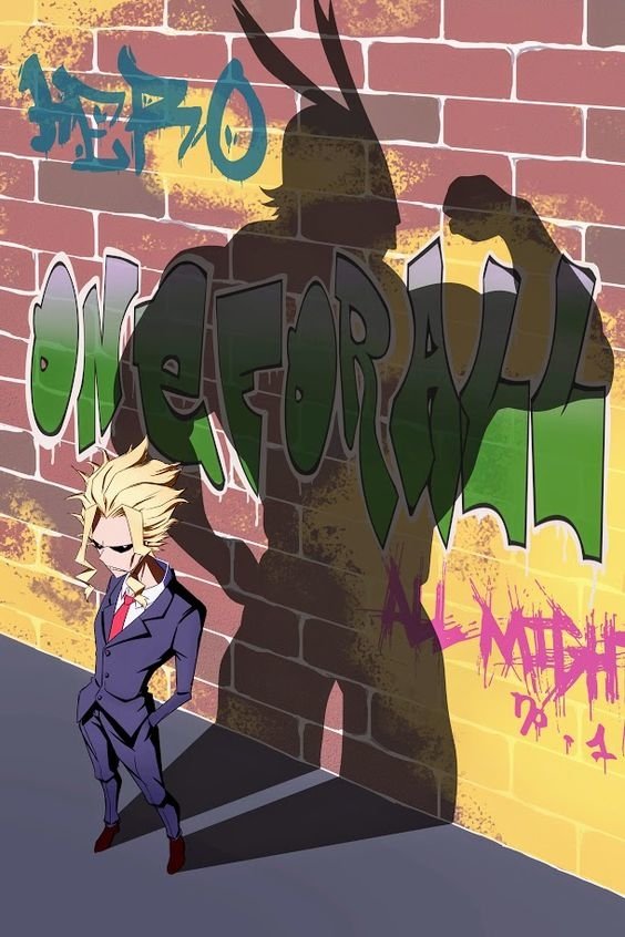 Download All Might Anime My Hero Academia Art
