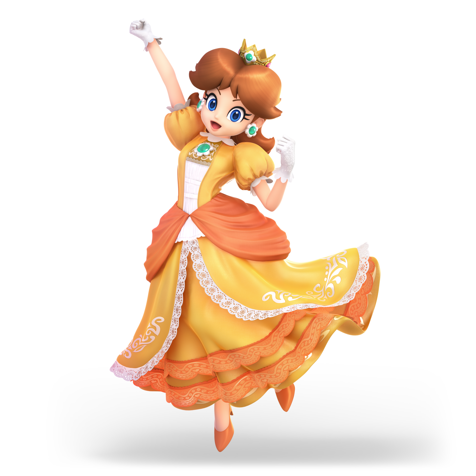 Download Princess Daisy Video Game Super Smash Bros. Ultimate Art by ASR-94