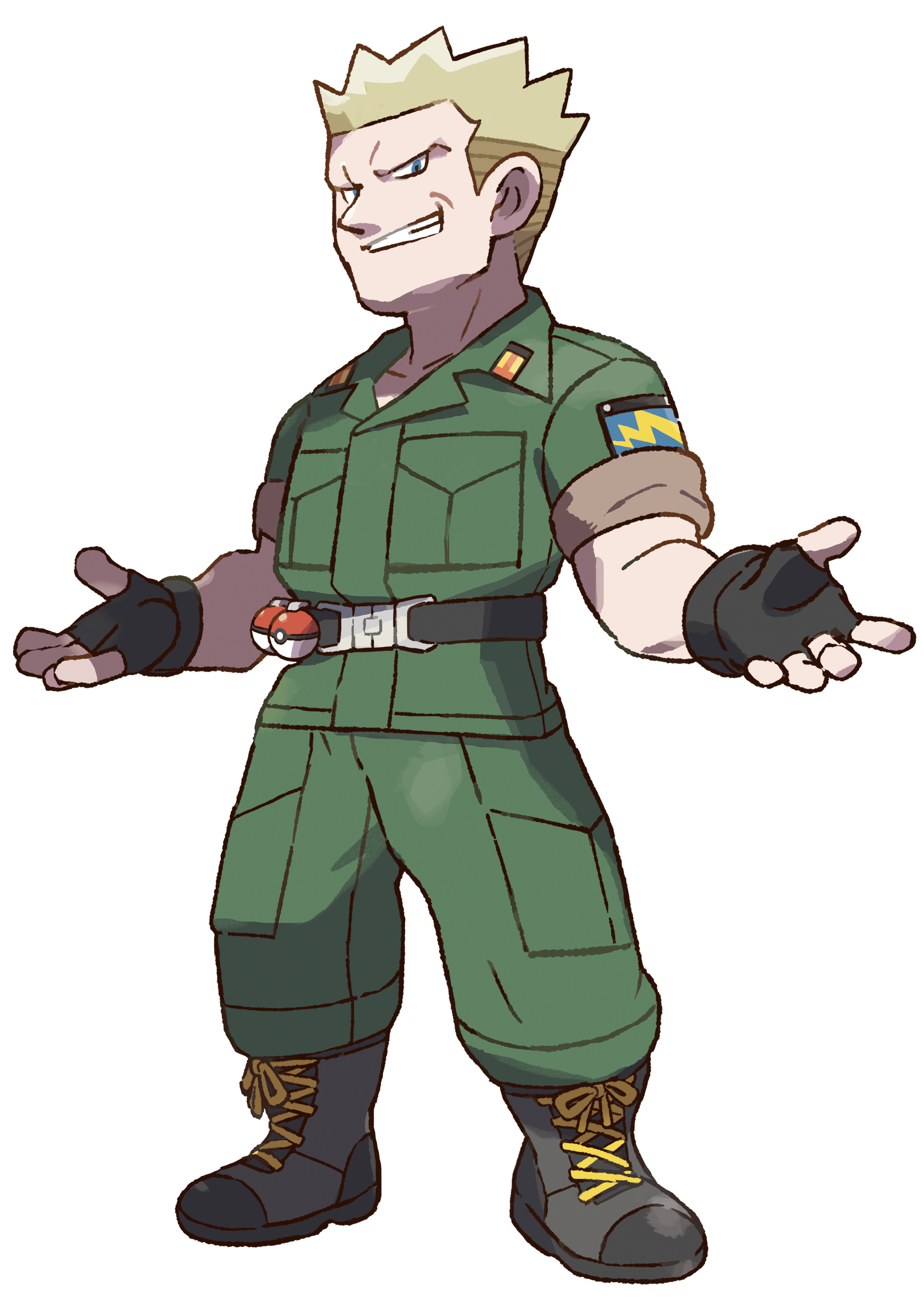 Download Pokémon Let's Go Eevee Pokémon Let's Go Pikachu Pokemon Lt. Surge (Pokémon) Video Game Pokémon: Let's Go Pikachu And Let's Go Eevee Art