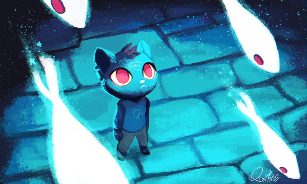 Download Video Game Night In The Woods Art