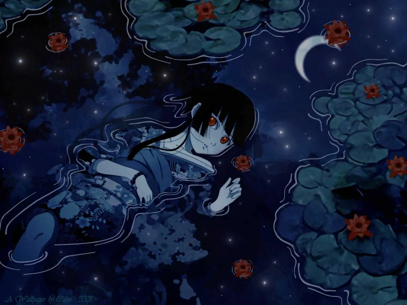 Ai Enma dark Anime Jigoku Shōjo dark anime Image