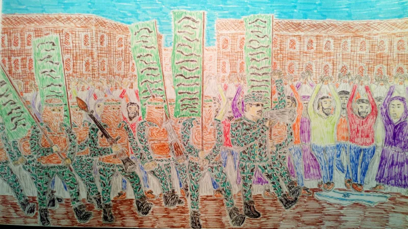  Hamas parade by Fredrik Forsmark