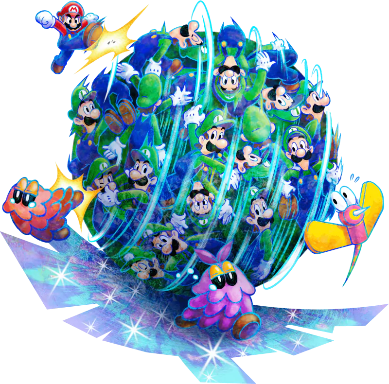  Luigianary Attack (Mario &amp; Luigi RPG 4: Dream Team Bros.)