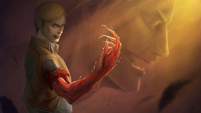 Erwin Smith Anime Attack on Titan Image