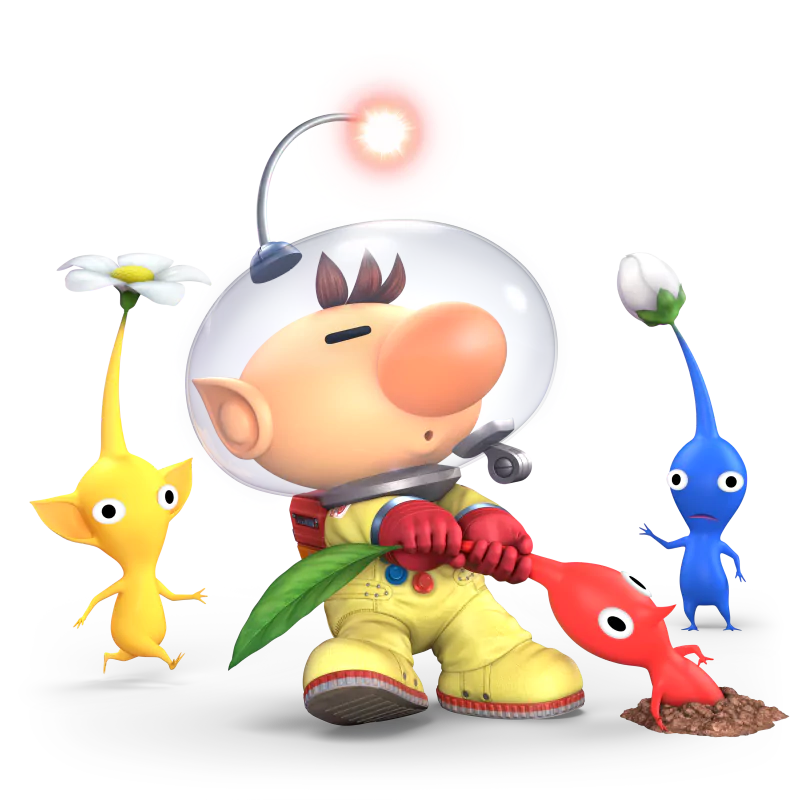 Captain Olimar Pikmin video game Super Smash Bros. Ultimate Image