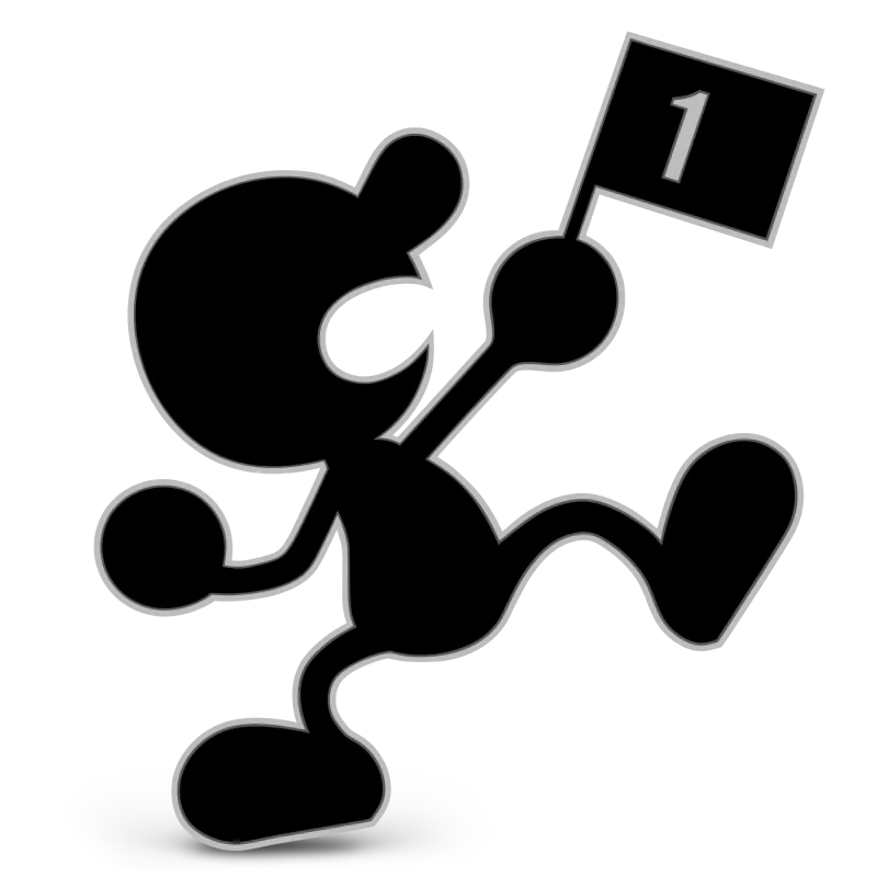 Mr Game & Watch video game Super Smash Bros. Ultimate Image