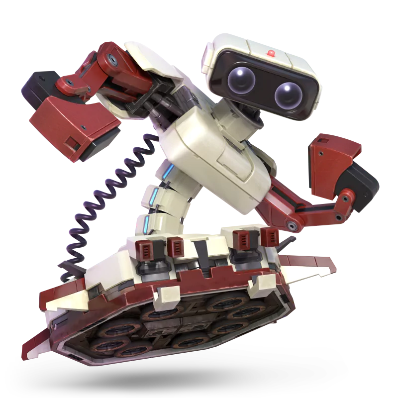  R.O.B Render From Super Smash Bros. Ultimate