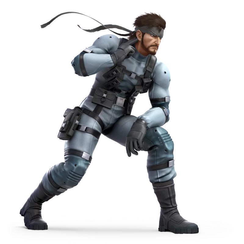  Snake Render From Super Smash Bros. Ultimate