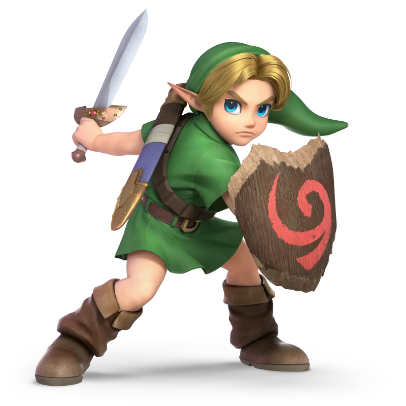  Young Link Render From Super Smash Bros. Ultimate