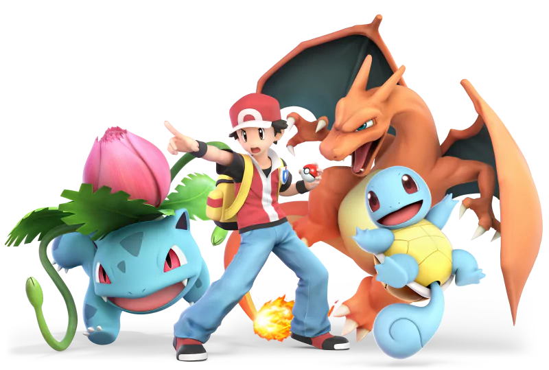  Pokémon Trainer Male Render From Super Smash Bros. Ultimate