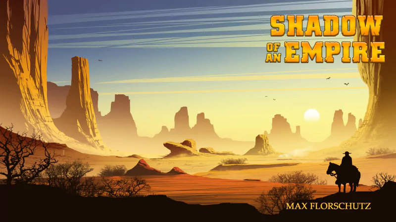  Shadow of an Empire Wallpaper with Text by Michal Kváč