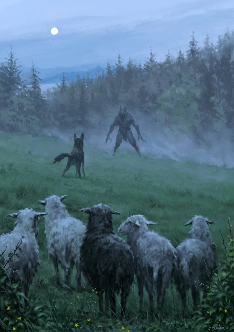 dark werewolf Image