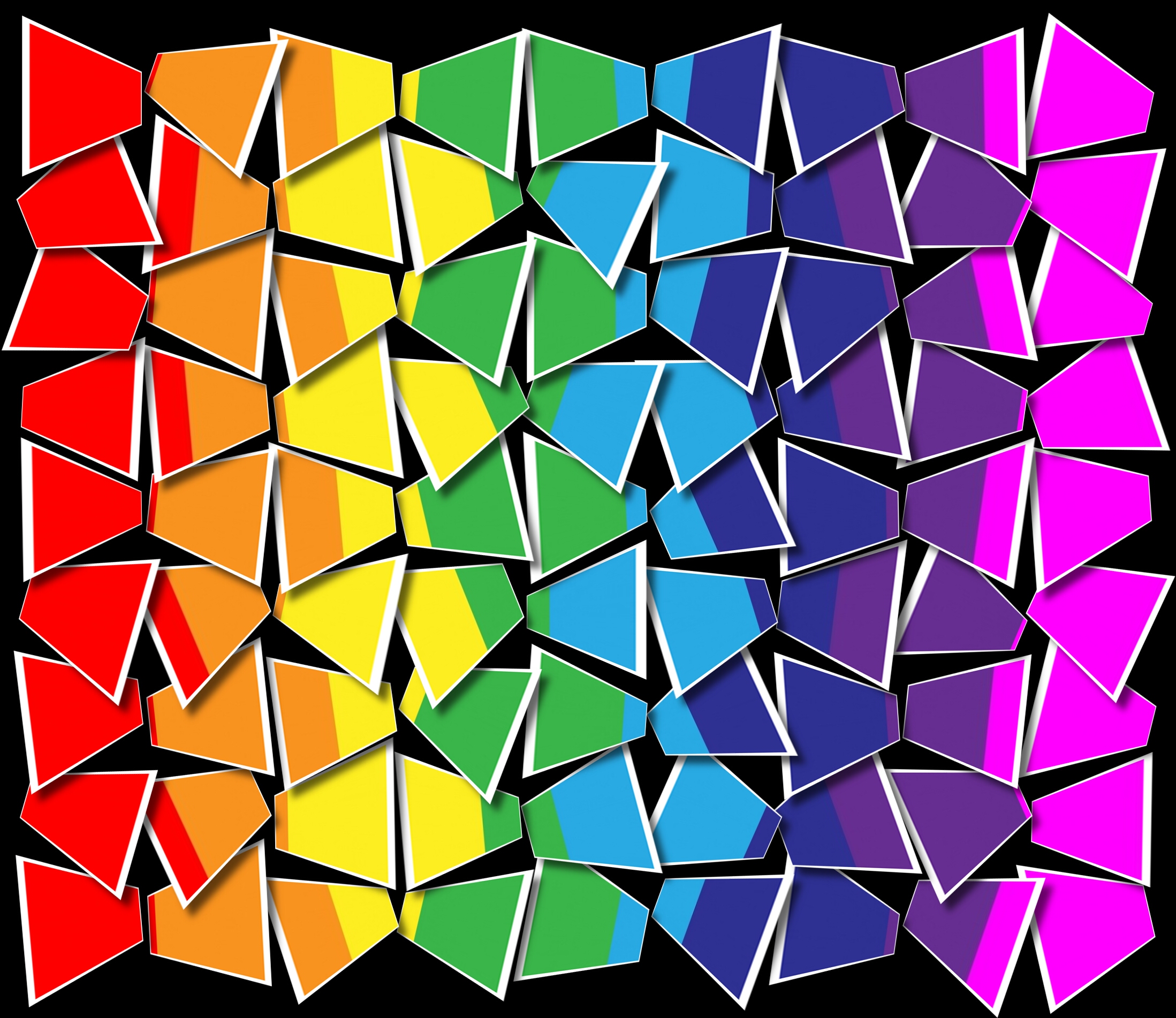 outrageous shapes geometric
