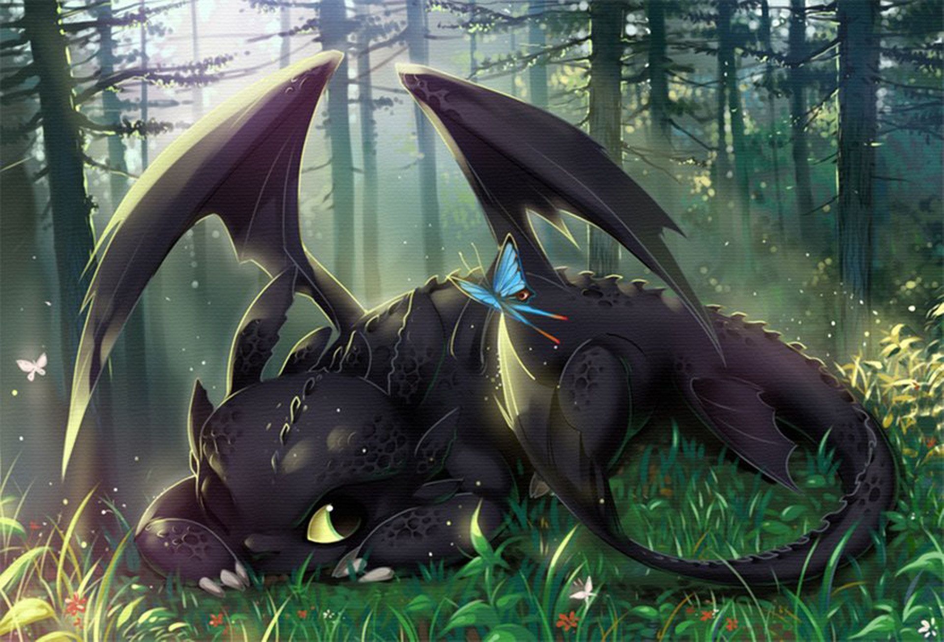 How To Train Your Dragon Art by CosmicSpectrumm