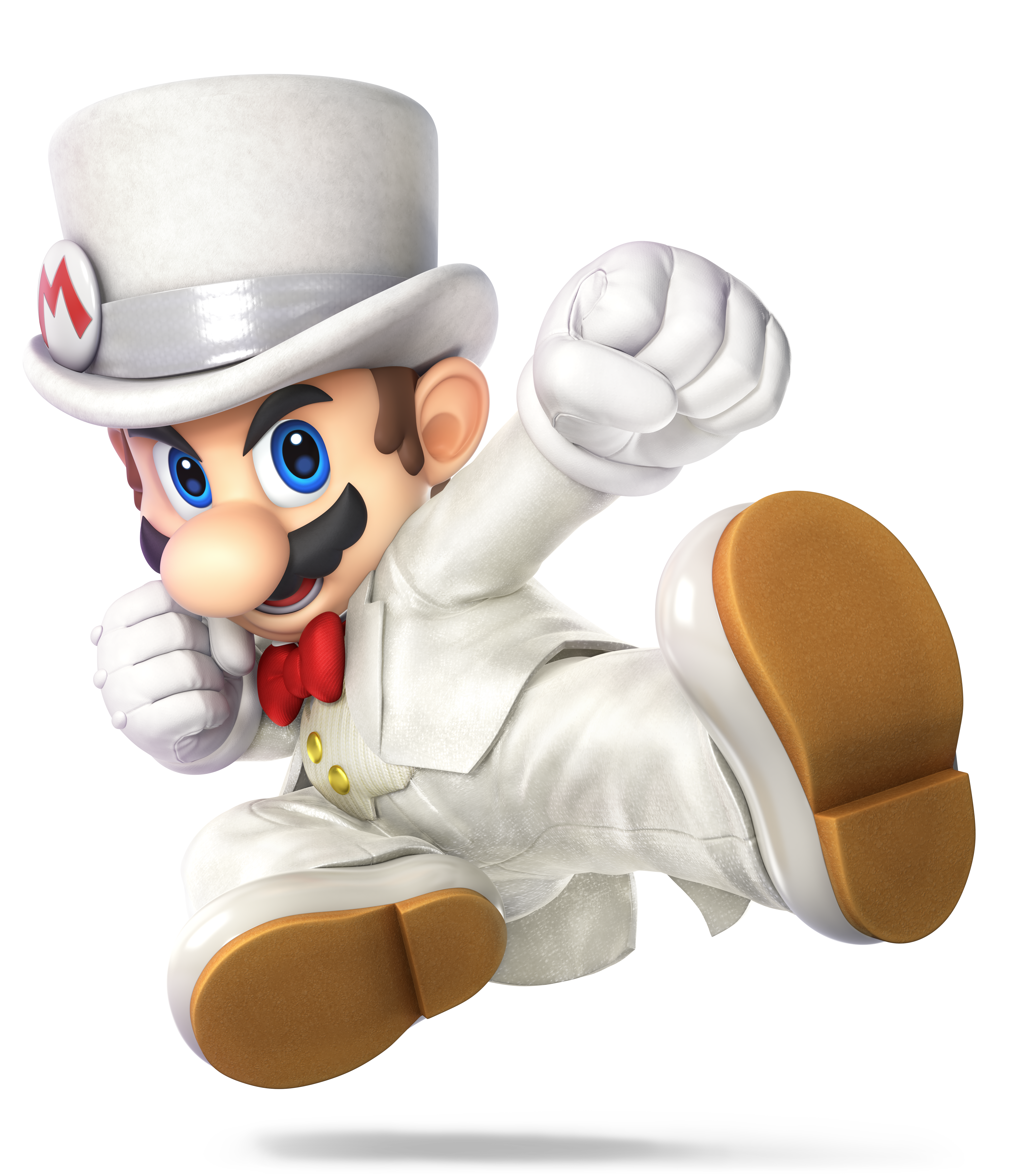 Wedding Suit Mario Render From Super Smash Bros. Ultimate