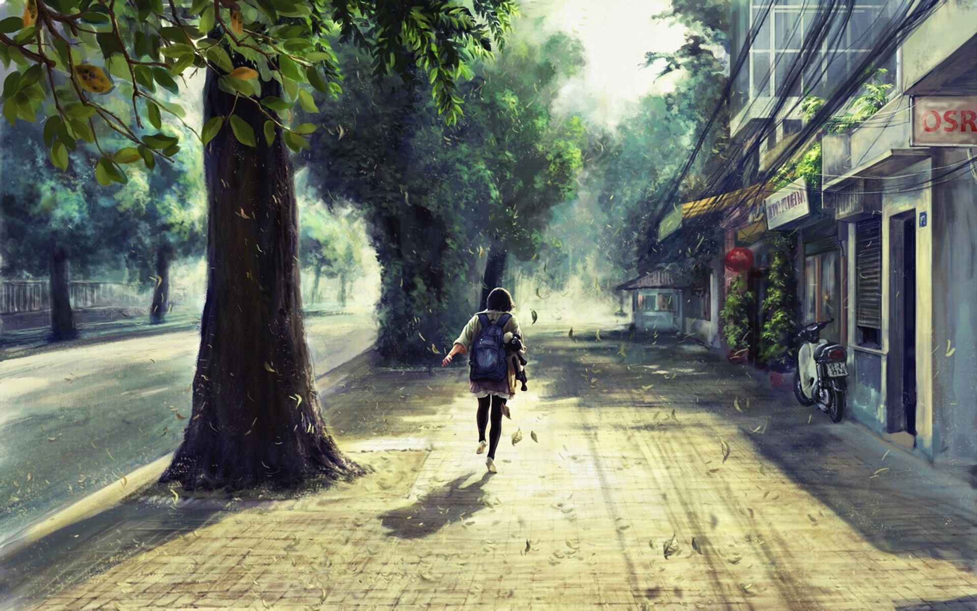 Through the empty streets by le thanh tung