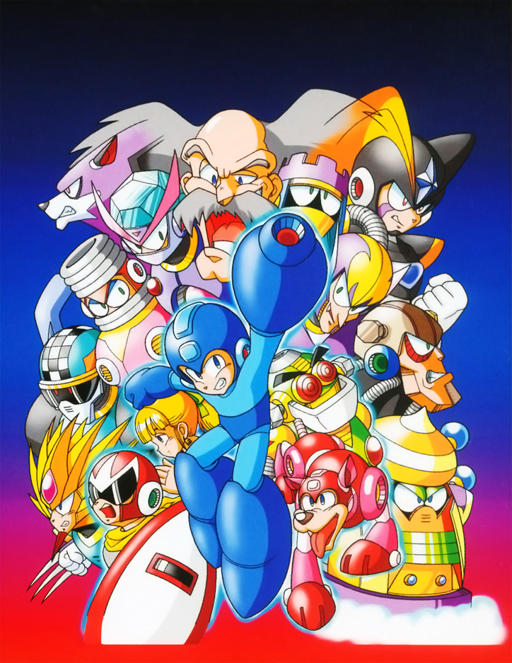 Mega Man 7 Art