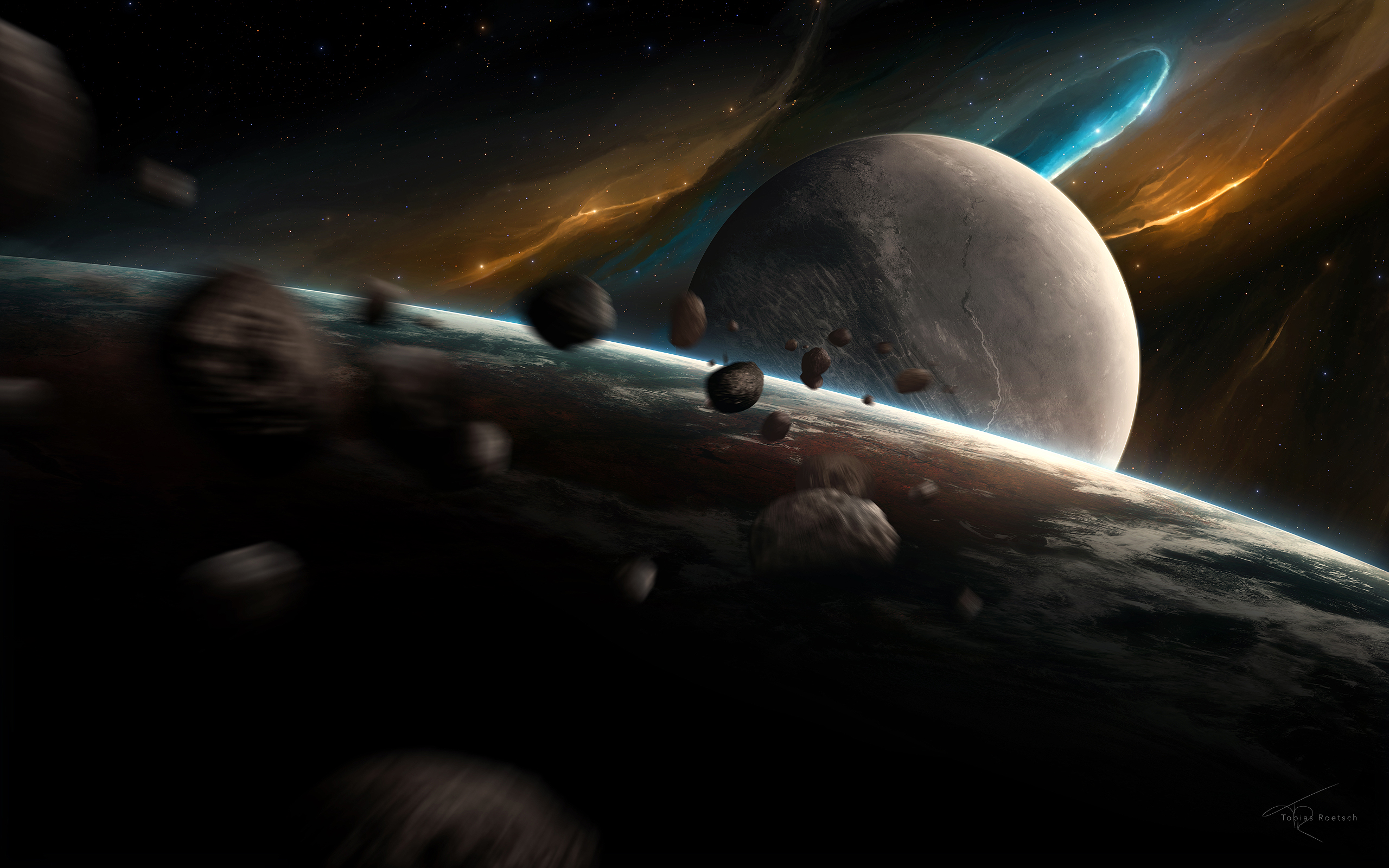 Planets Art by Tobias Roetsch