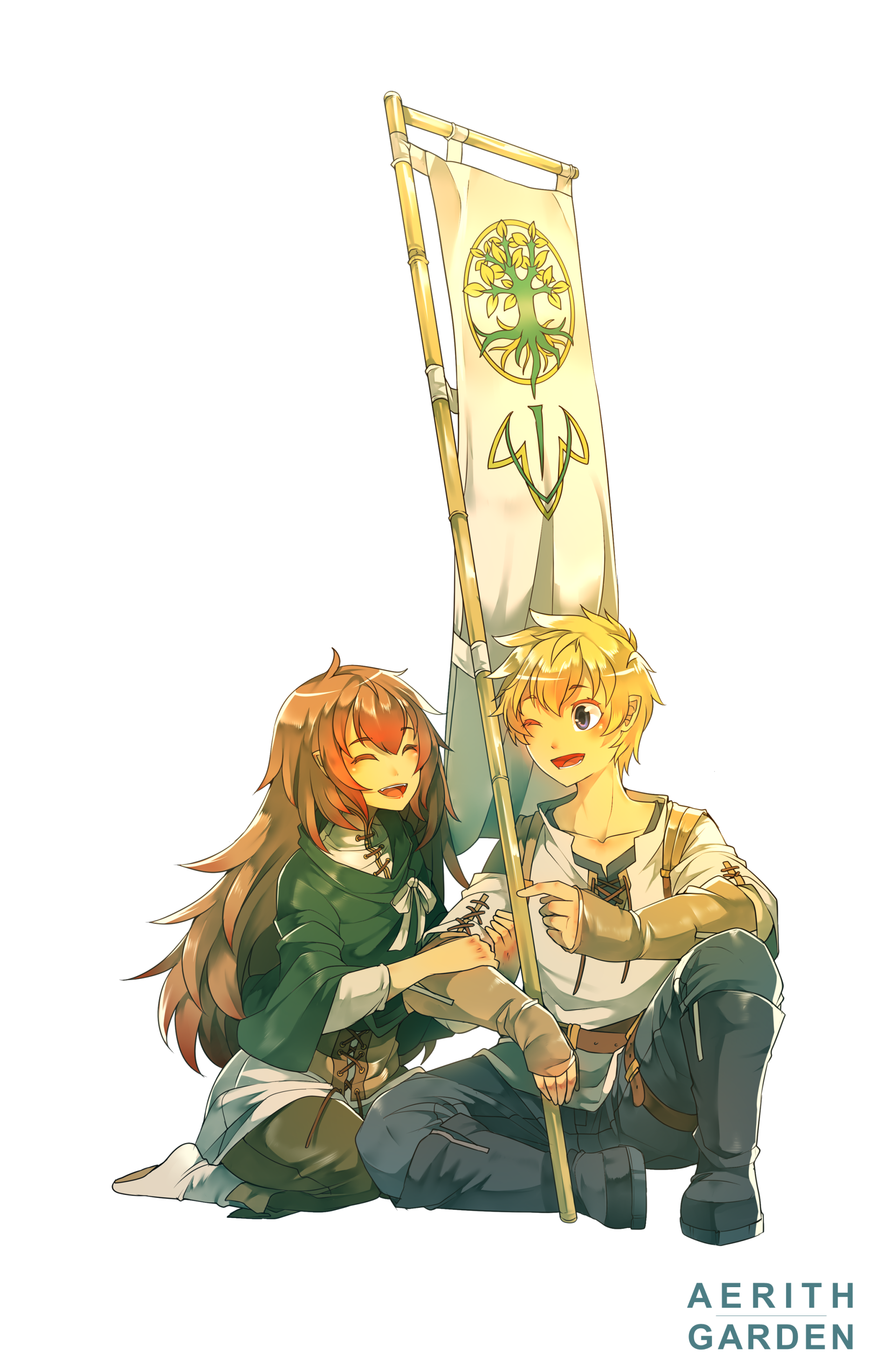 Aerith Garden Book Cover by Arne