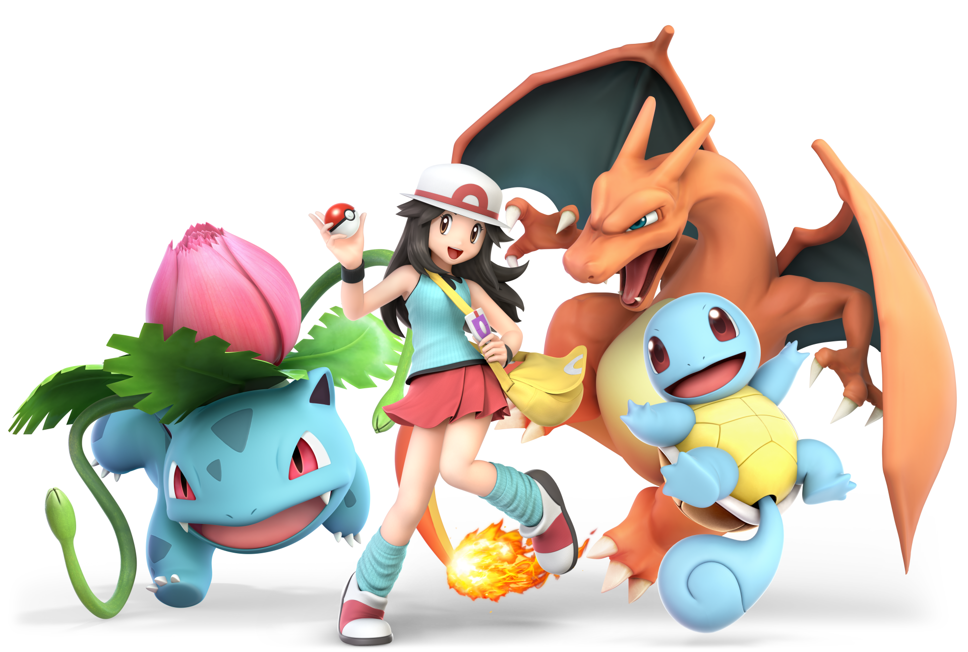 Pokémon Trainer Female Render From Super Smash Bros Ultimate Art Id 116339 Art Abyss 4021