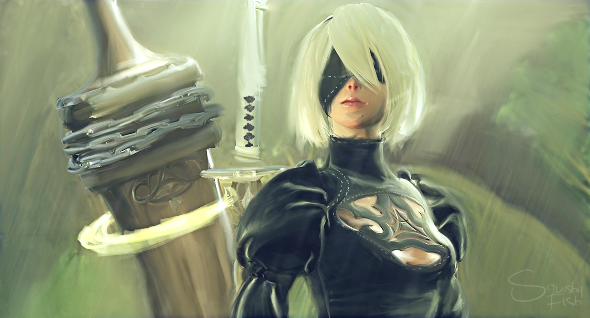 Download Video Game NieR: Automata Art
