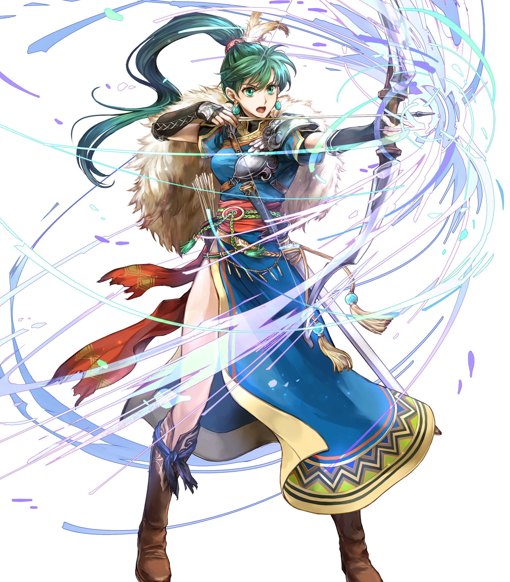 Download Fire Emblem Bow Lyndis (Fire Emblem) Video Game Fire Emblem Heroes Art