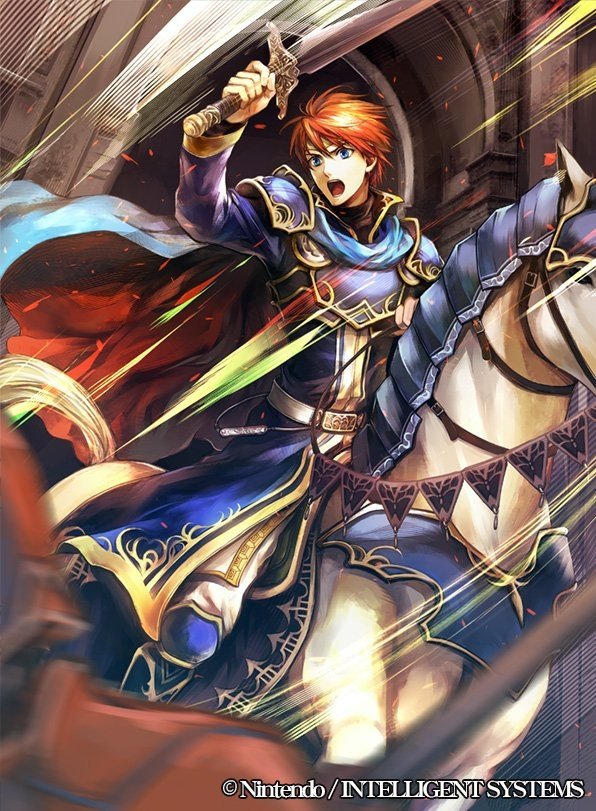 Download Eliwood (Fire Emblem) Man Made Fire Emblem 0 (Cipher) Art
