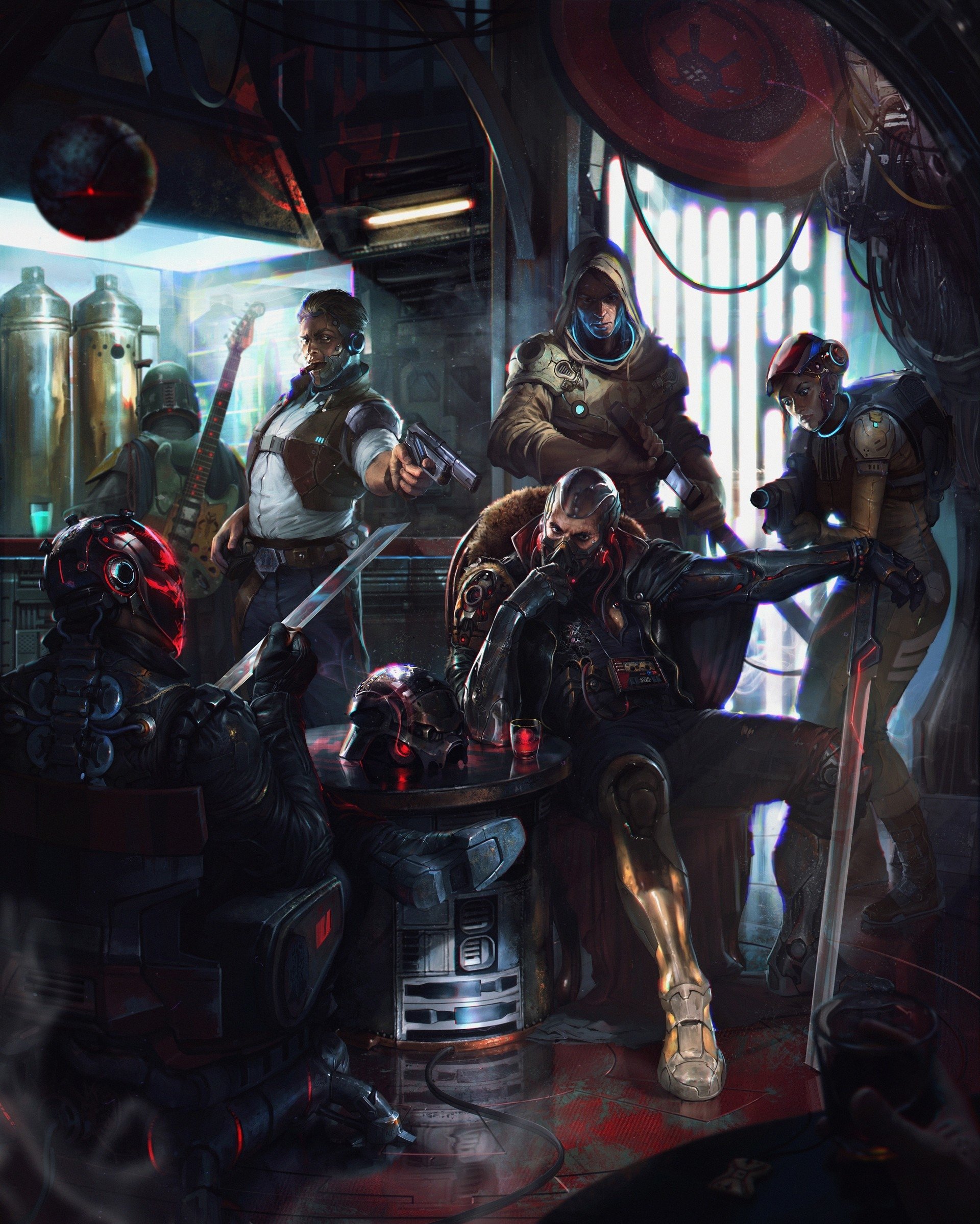 Download Sci Fi Cyberpunk Art