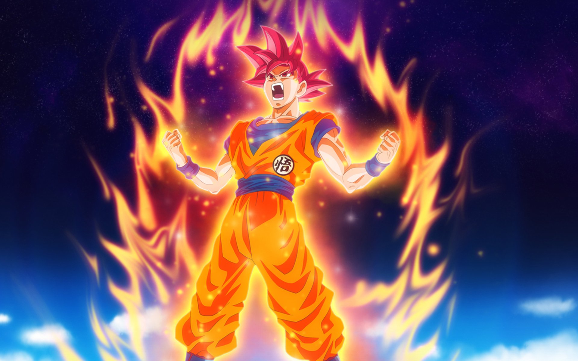 Download Super Saiyan Rage Goku Anime Dragon Ball Super Art