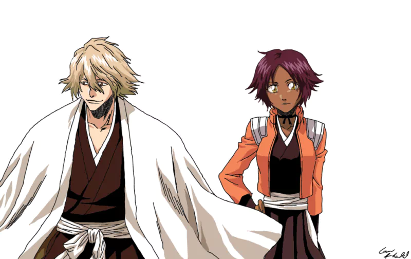  Urahara Kisuke and Yoruichi Shihôin