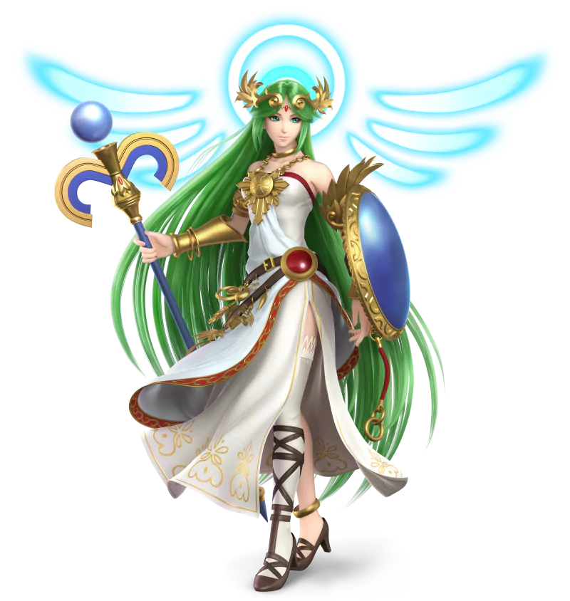  Palutena Render From Super Smash Bros. Ultimate