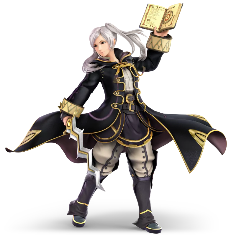  Female Robin Render From Super Smash Bros. Ultimate