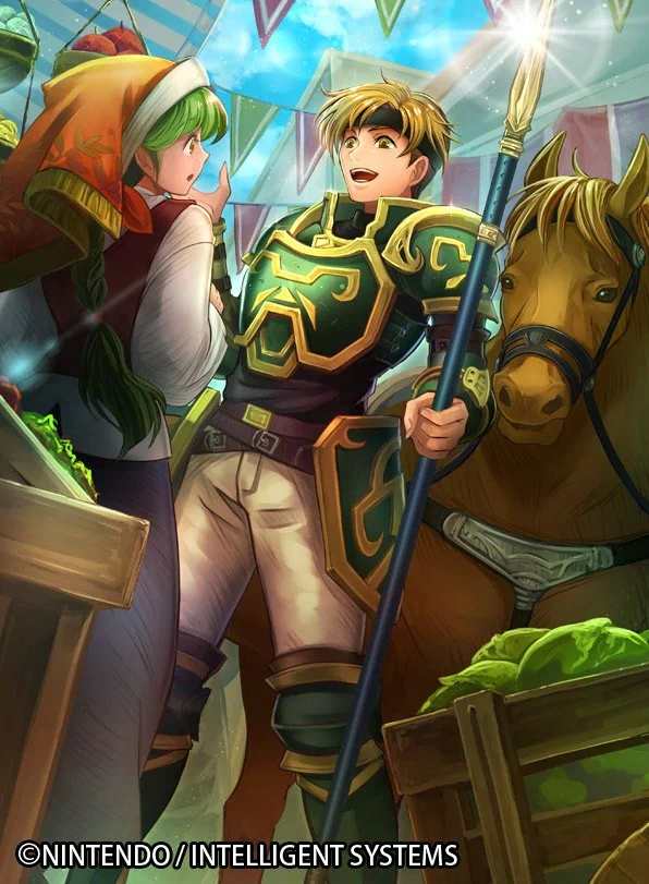 Sain (Fire Emblem) man made Fire Emblem 0 (Cipher) Image