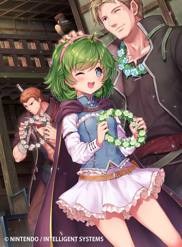 Linus (Fire Emblem) Lloyd (Fire Emblem) Jaffar (Fire Emblem) Nino (Fire Emblem) man made Fire Emblem 0 (Cipher) Image