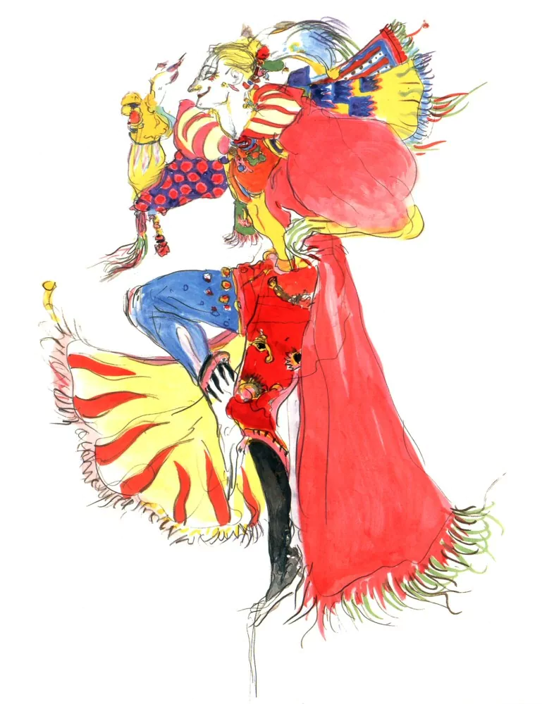  Kefka Palazzo by Yoshitaka Amano