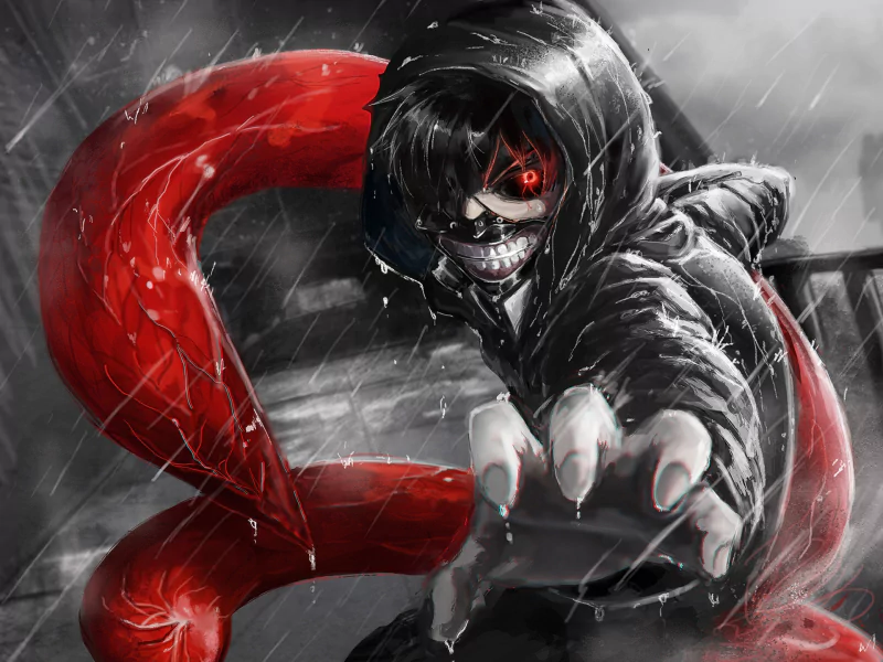 Ken Kaneki Anime Tokyo Ghoul Image